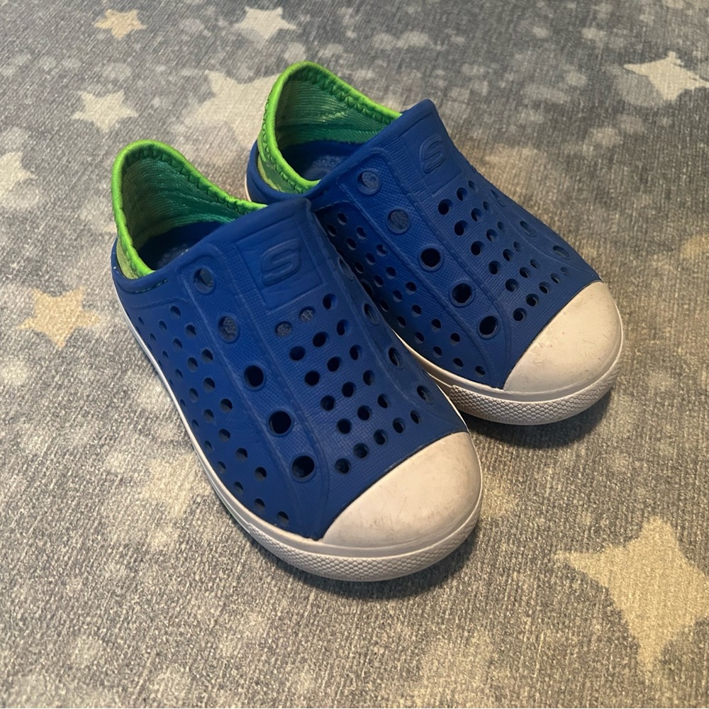 Skechers Kids Blue and Green Water Shoes